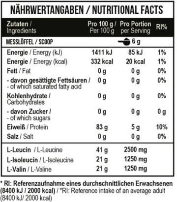 MST - BCAA Zero 330g