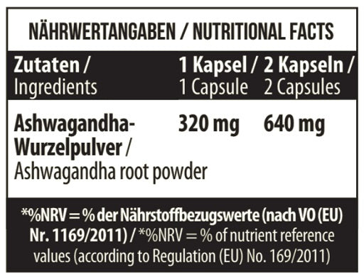 MST - Healthy Ashwaghanda 100 Kapseln