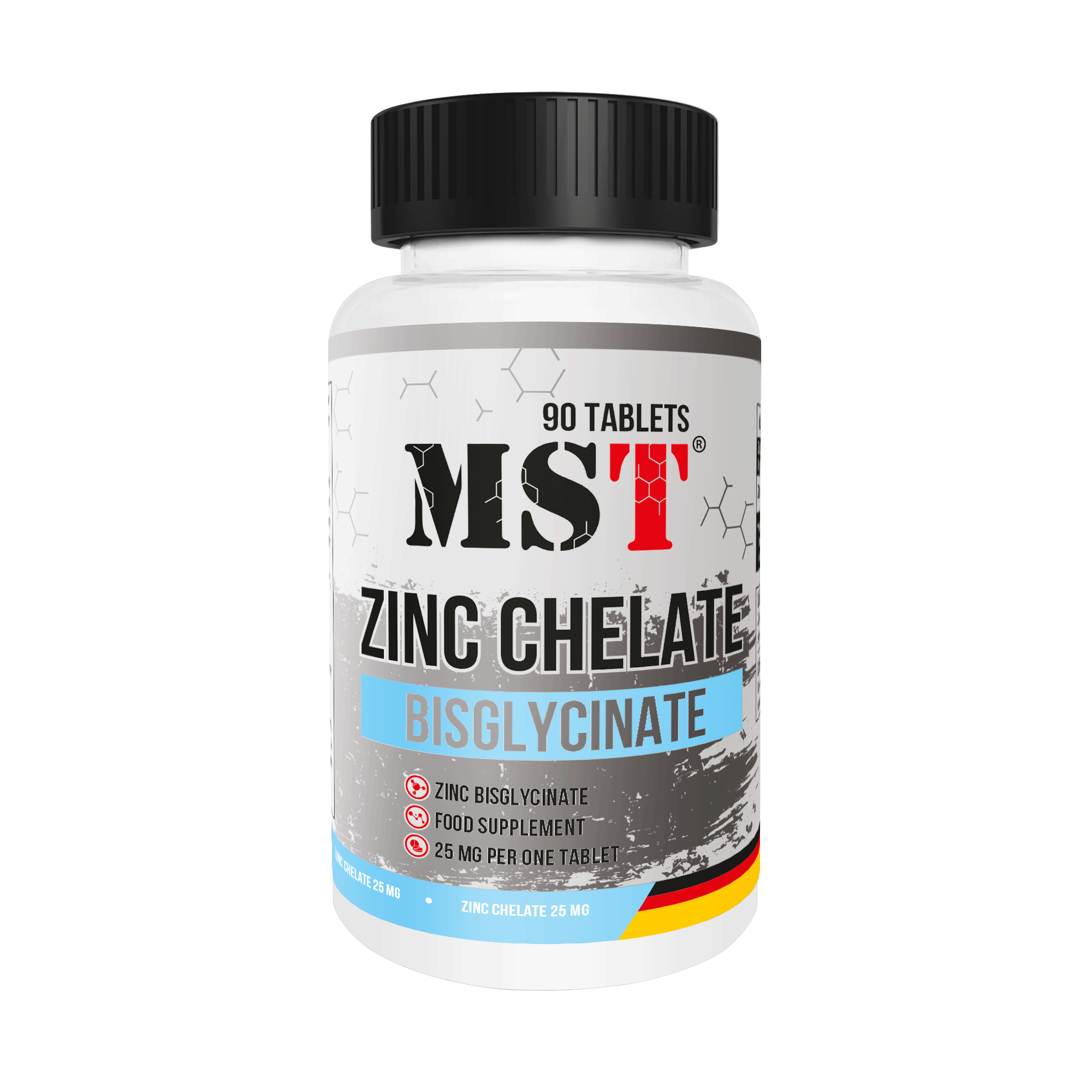 MST - Zinc Chelate Bisglycinate 90 Tabletten