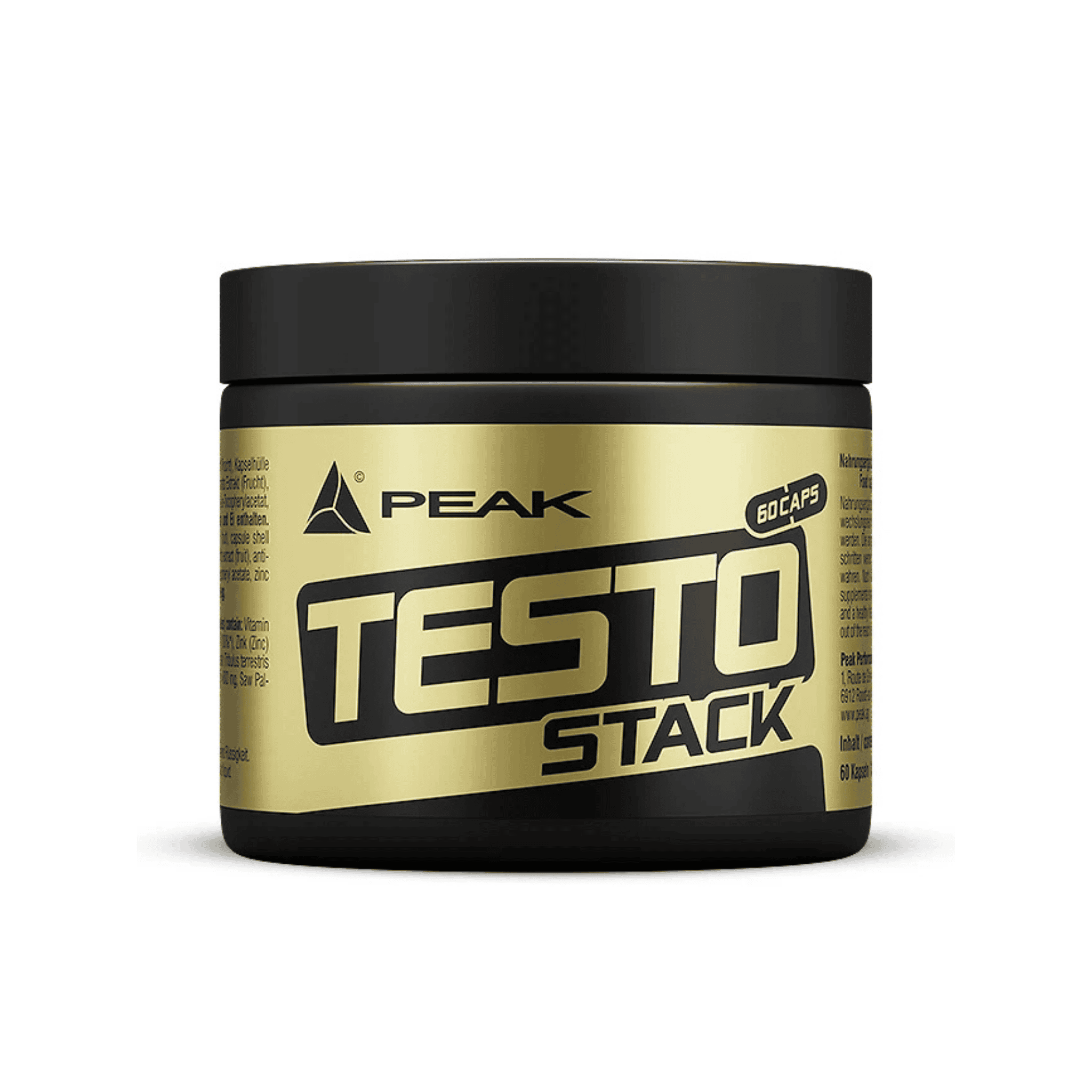 Peak Testo Stack - 60 Kapseln