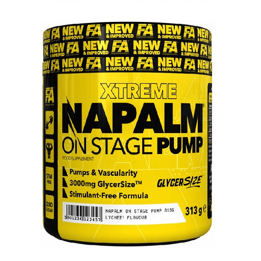 FA Nutrition NAPALM On Stage Pump PROBEN 10x12,5g MIX