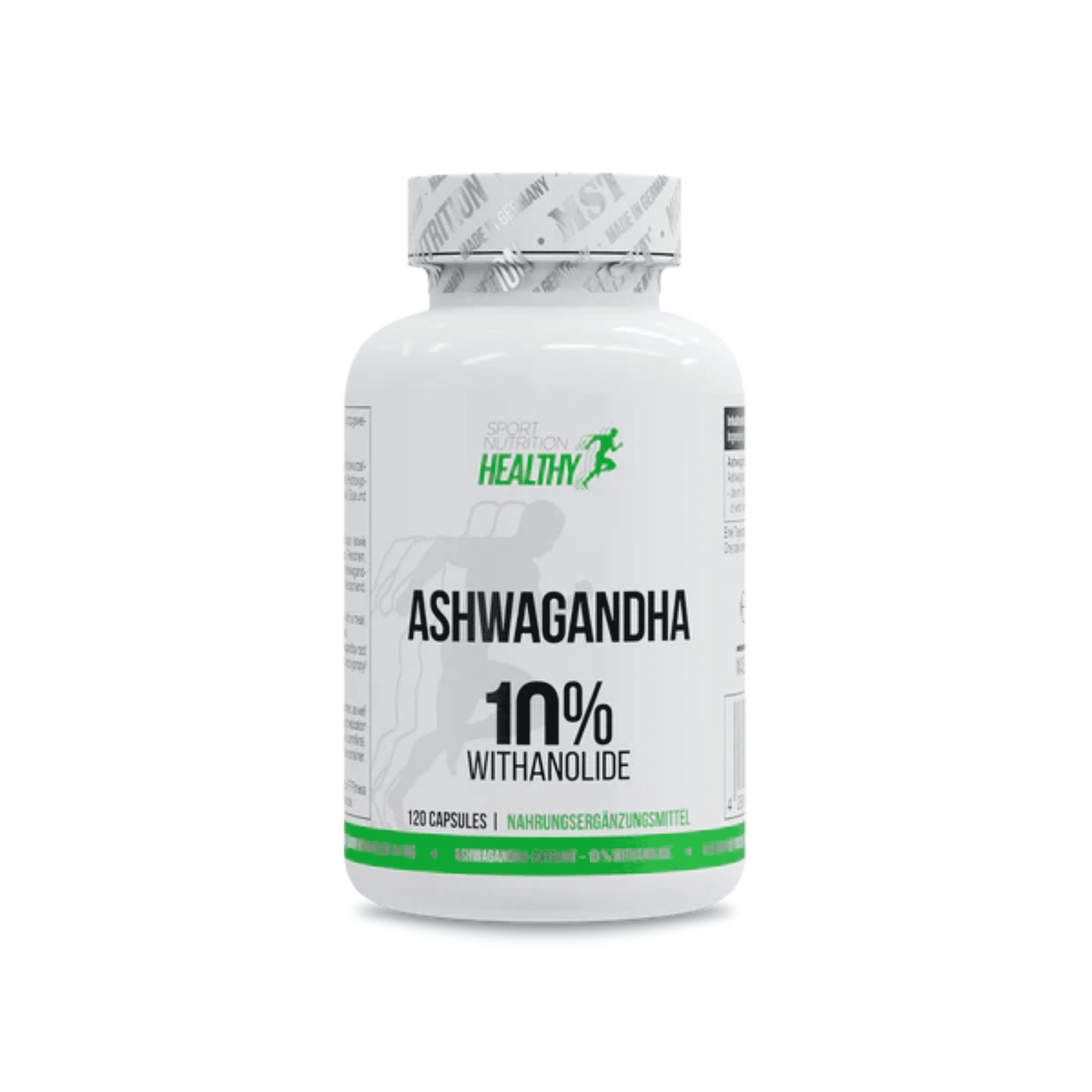 MST - Healthy Ashwagandha 10% Withanolide 120 Kapseln