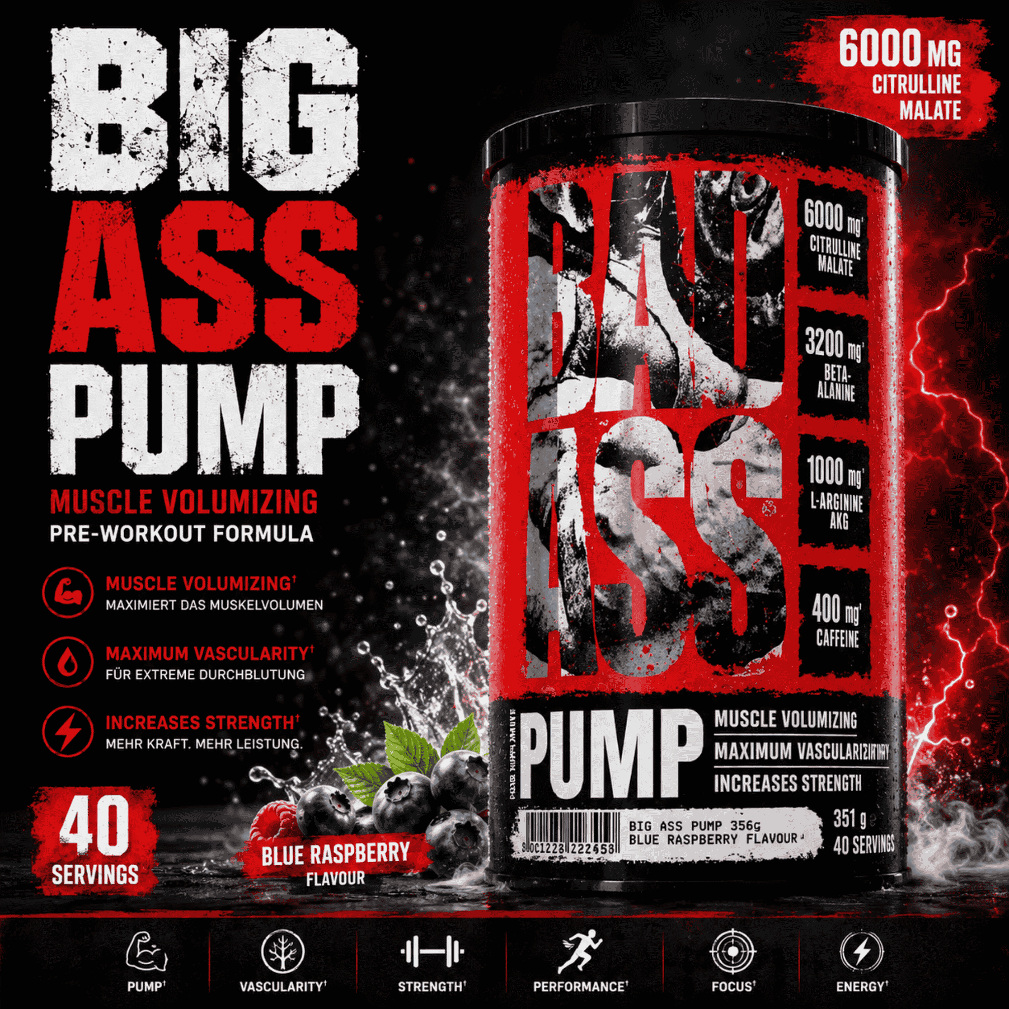 BAD ASS Pump 350g