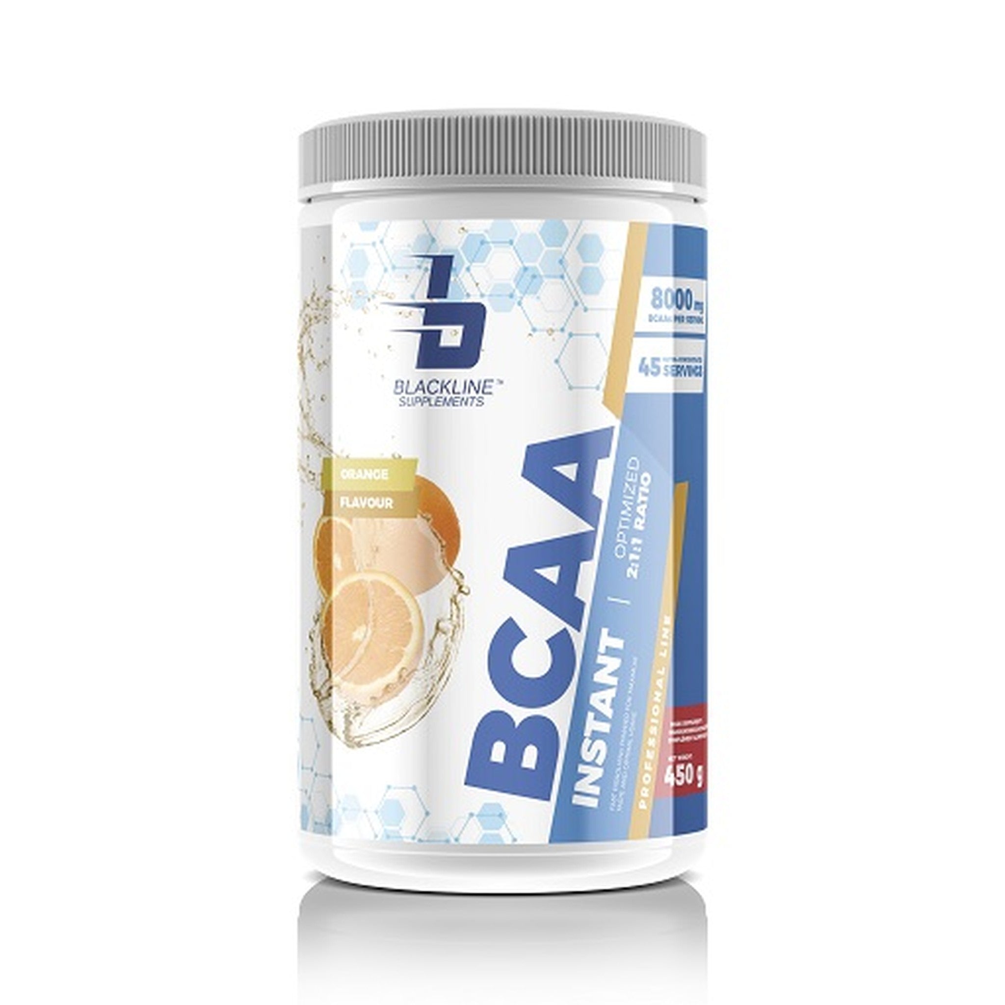 Blackline Supplements BCAA Instant 450g Orange