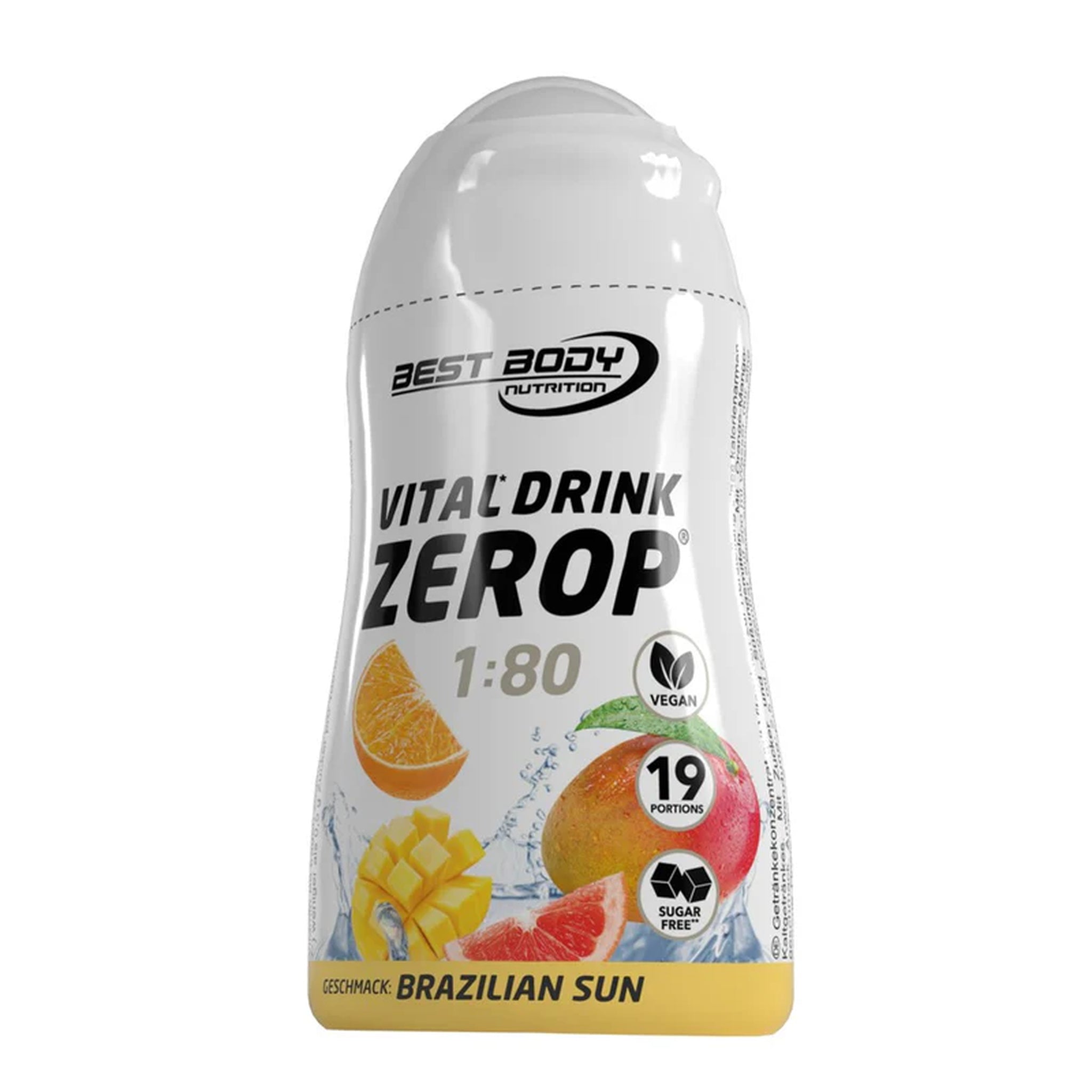 Best Body Vital Drink Flavour Drops 1:80 - 48ml Squeeze Flasche