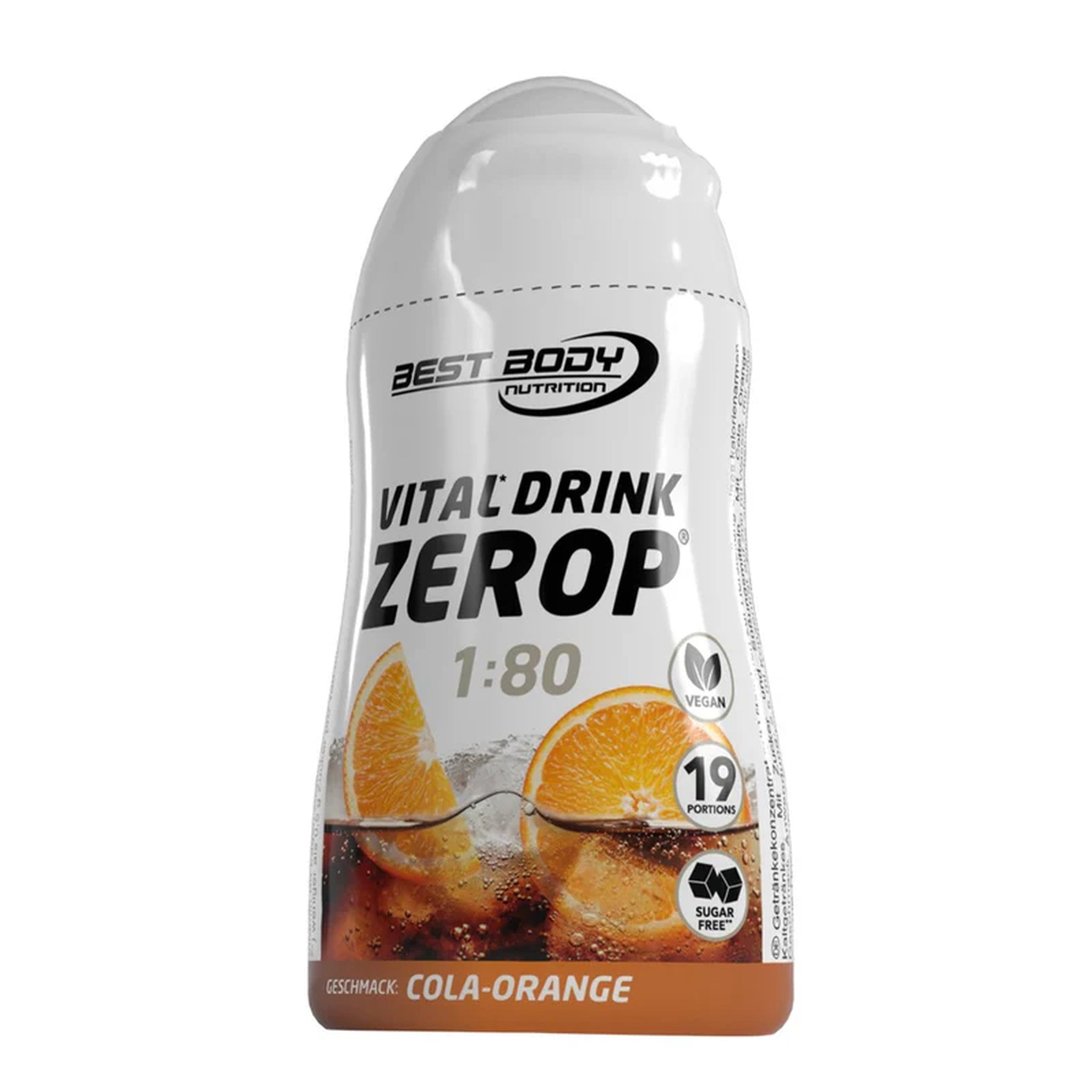 Best Body Vital Drink Flavour Drops 1:80 - 48ml Squeeze Flasche