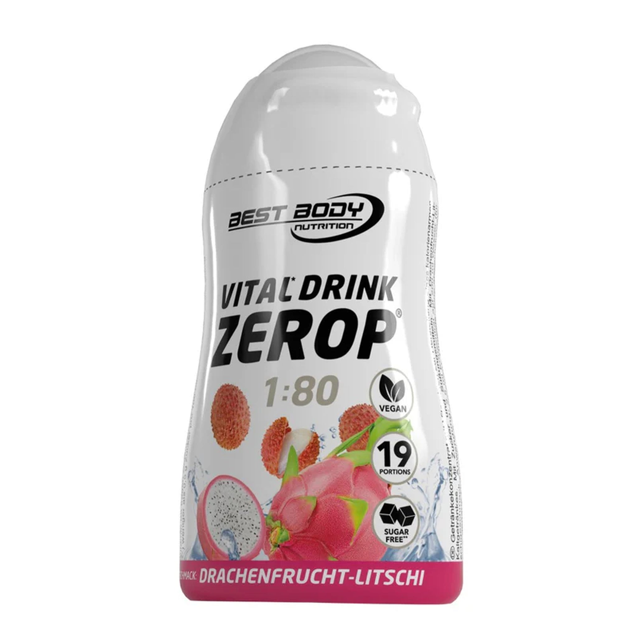 Best Body Vital Drink Flavour Drops 1:80 - 48ml Squeeze Flasche