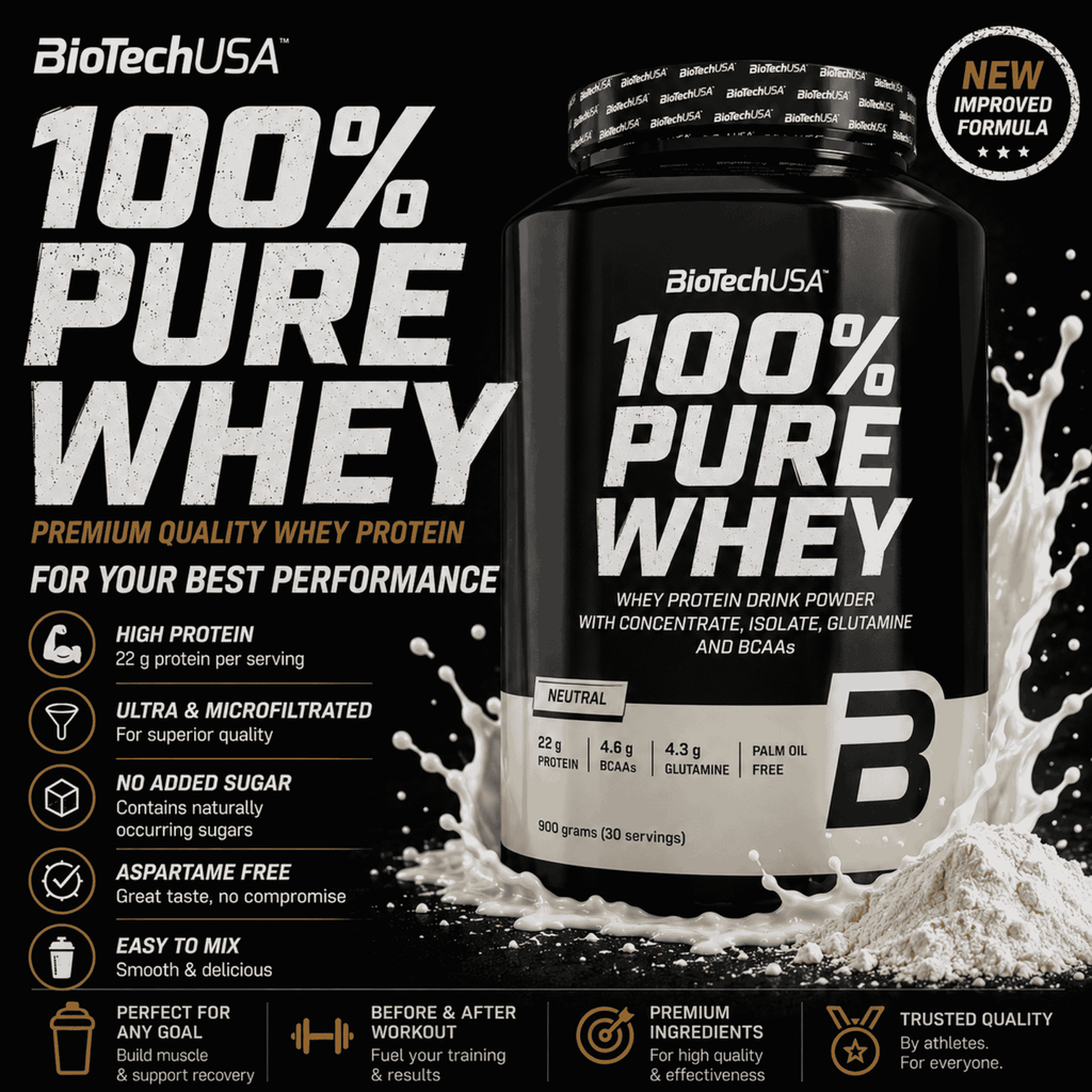 BioTech 100% Pure Whey 900g