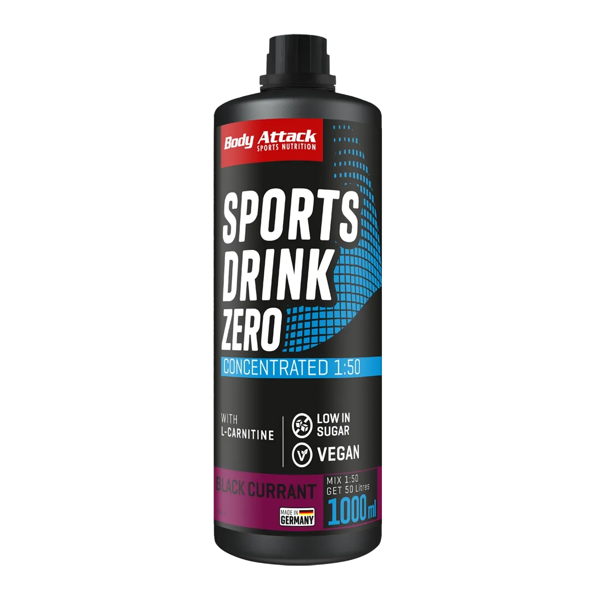 Body Attack Sports Drink Zero 1000 ml