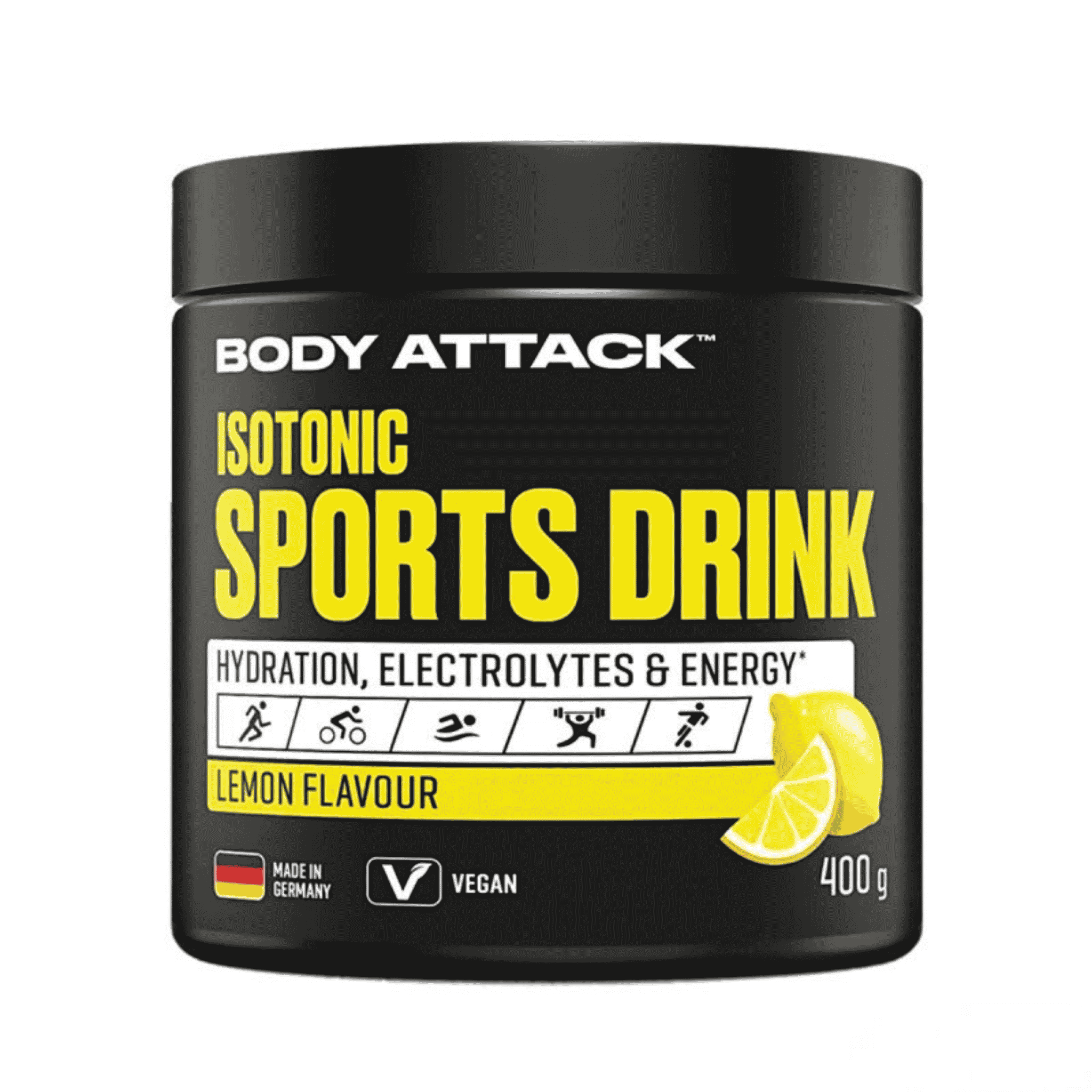 Body Attack Isotonic Sports Drink 400g