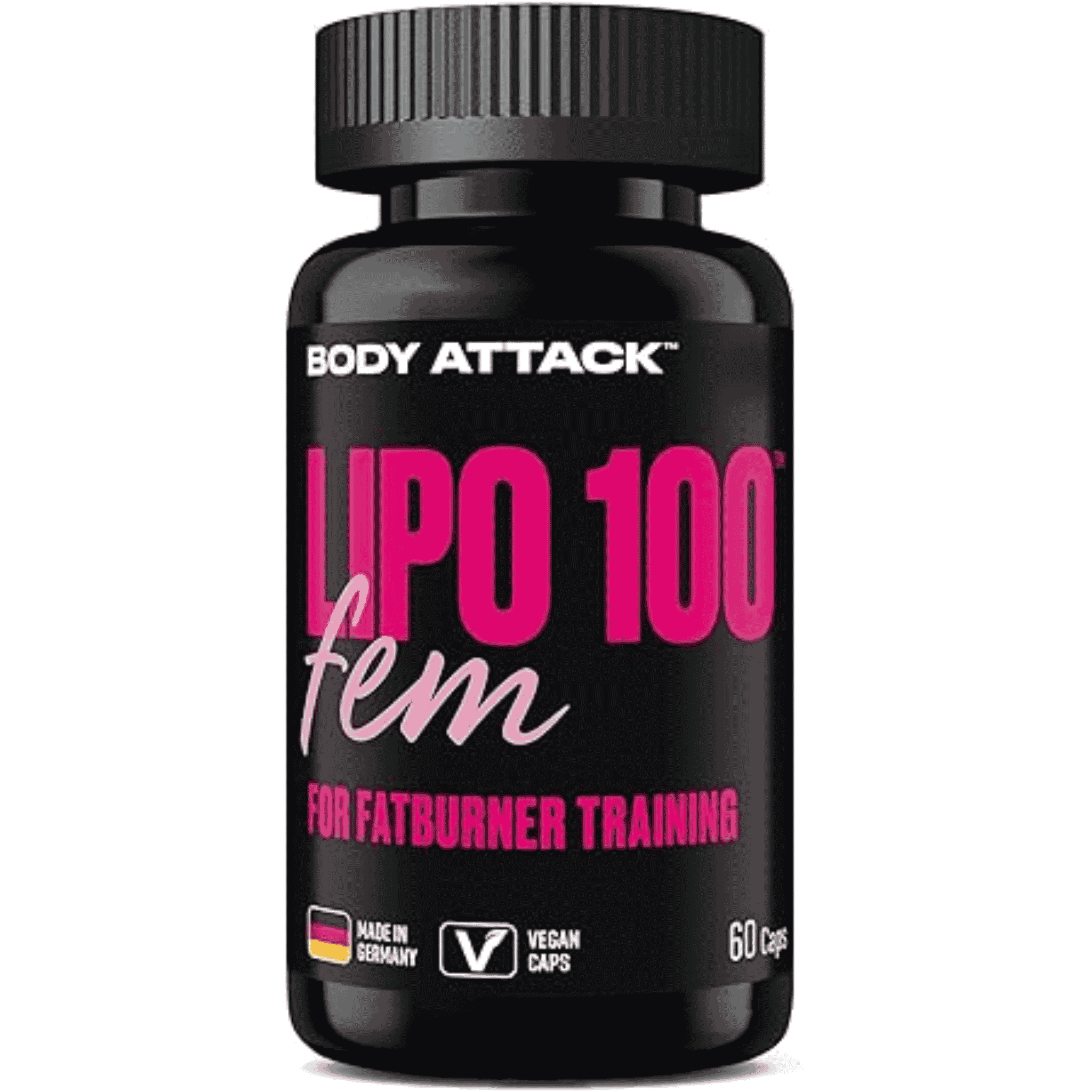 Body Attack Lipo 100 Fem 60 Kapseln