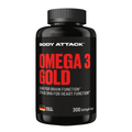 Body Attack Omega 3 Gold 300 Softgel Kapseln