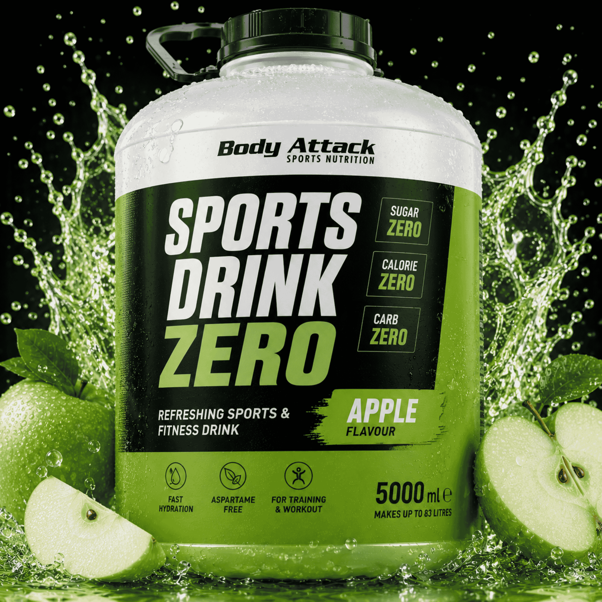 Body Attack Sports Drink Zero 5000ml