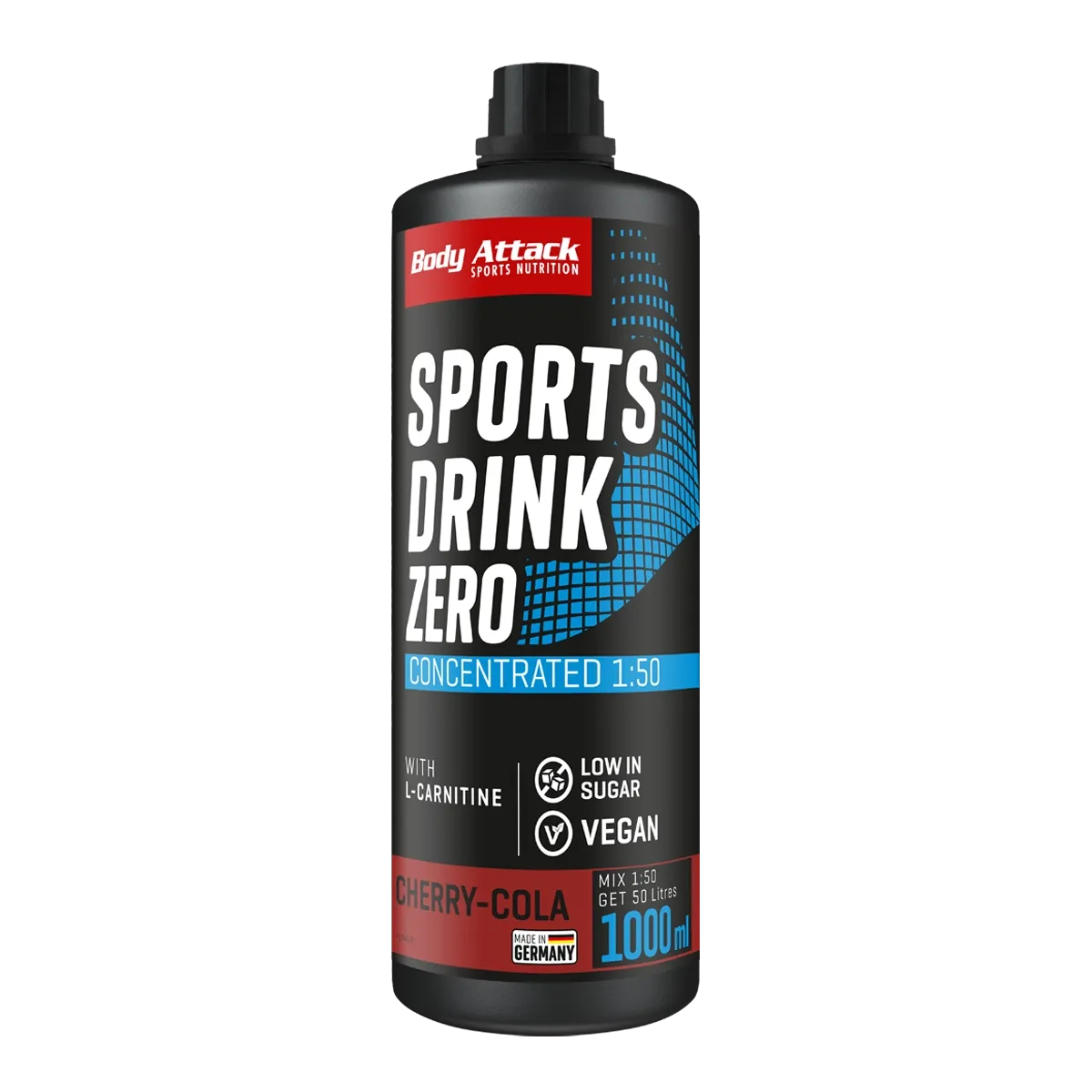 Body Attack Sports Drink Zero 1000 ml