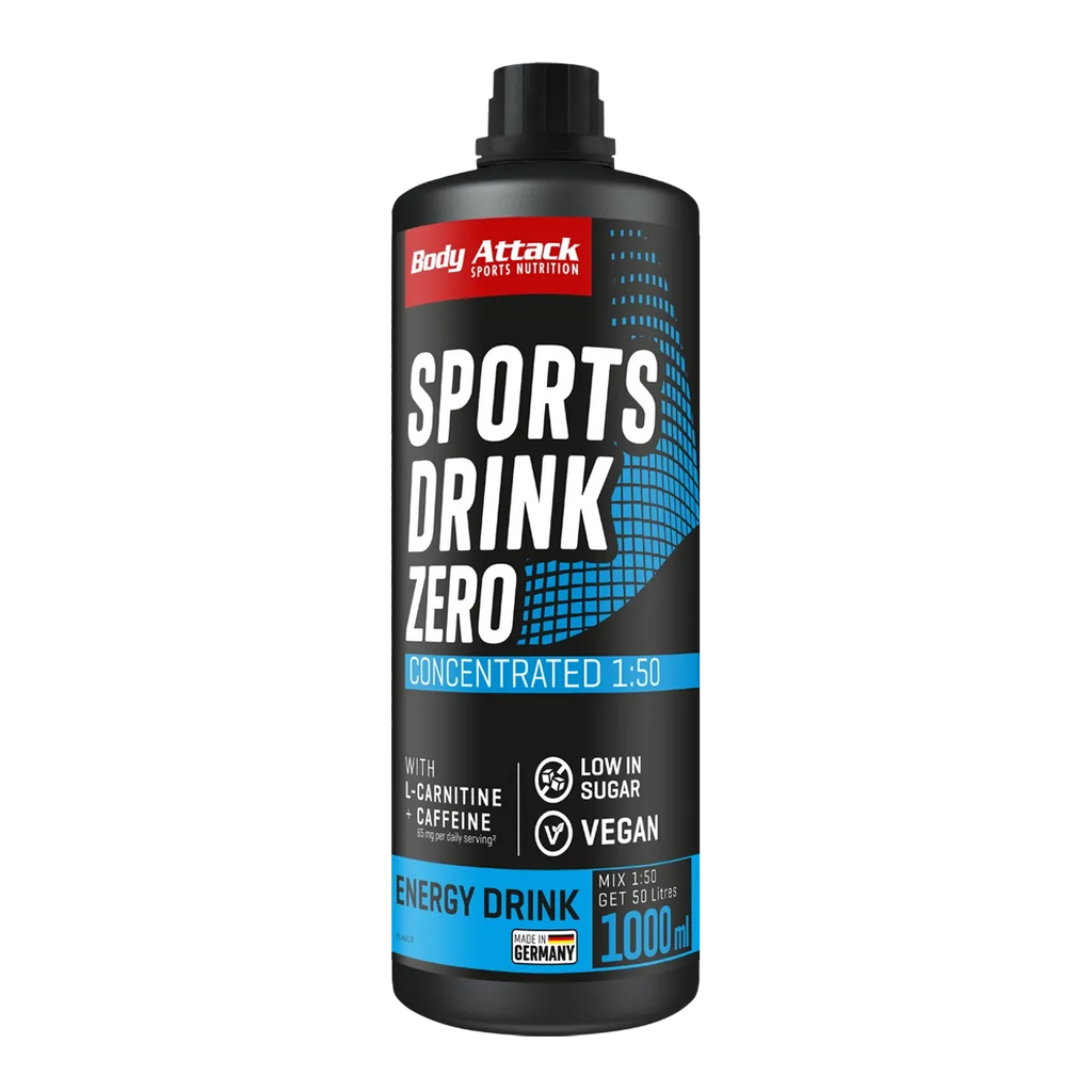 Body Attack Sports Drink Zero 1000 ml