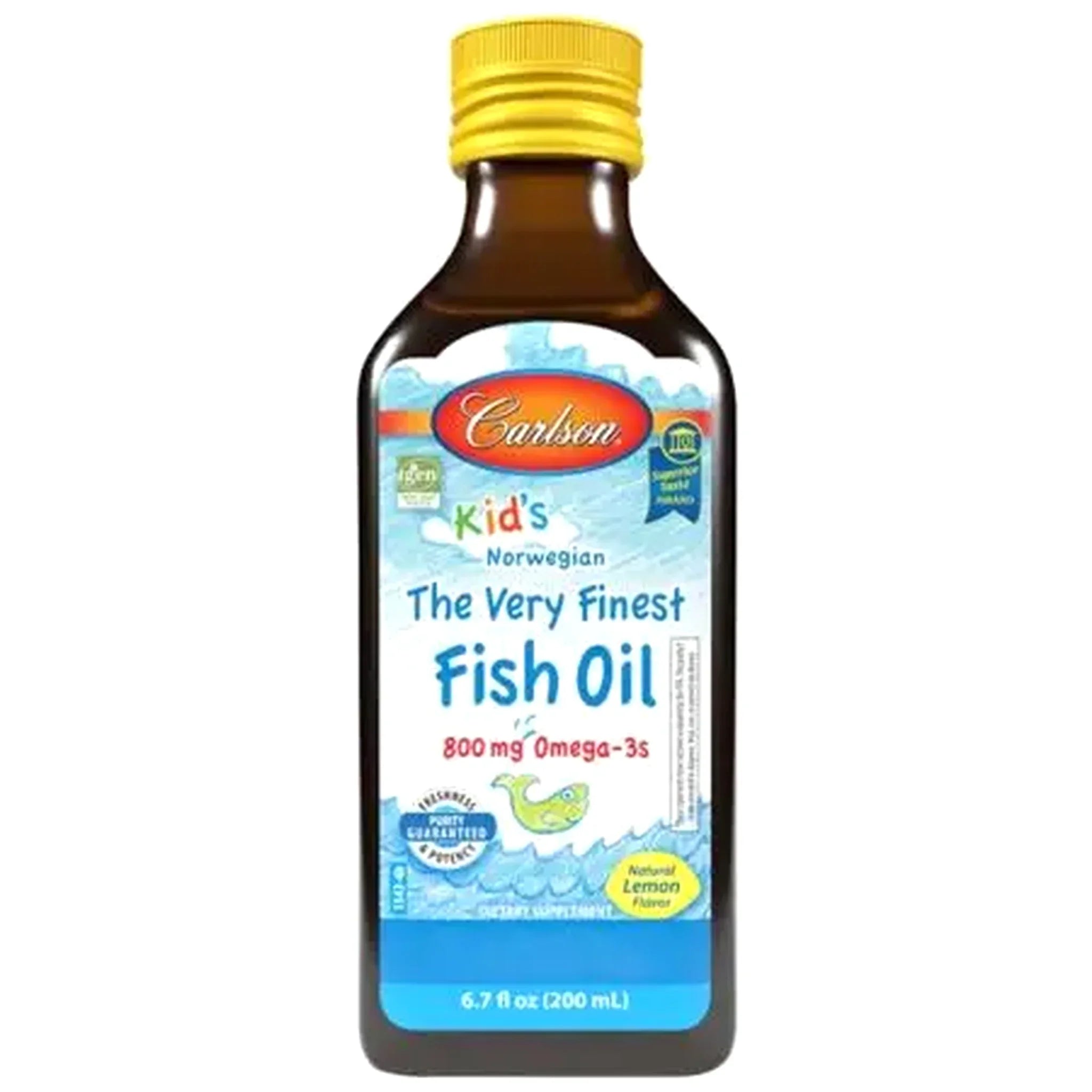 Carlson Labs  Kid´s The Very Finest Fish Oil - 200ml Lemon