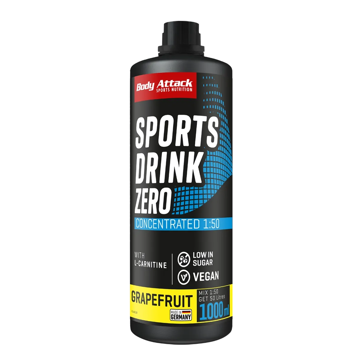 Body Attack Sports Drink Zero 1000 ml