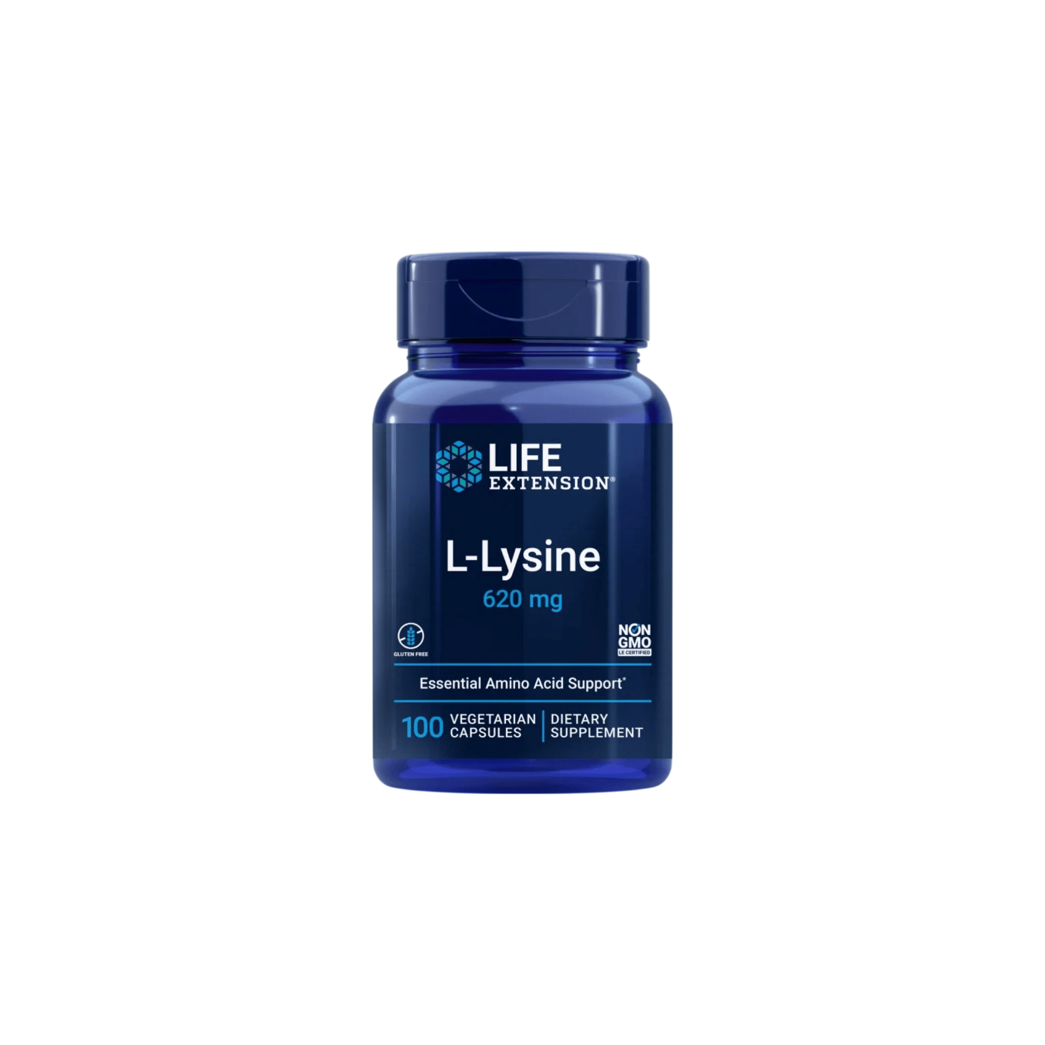 Life Extension Lysine 620mg 60 Kapseln