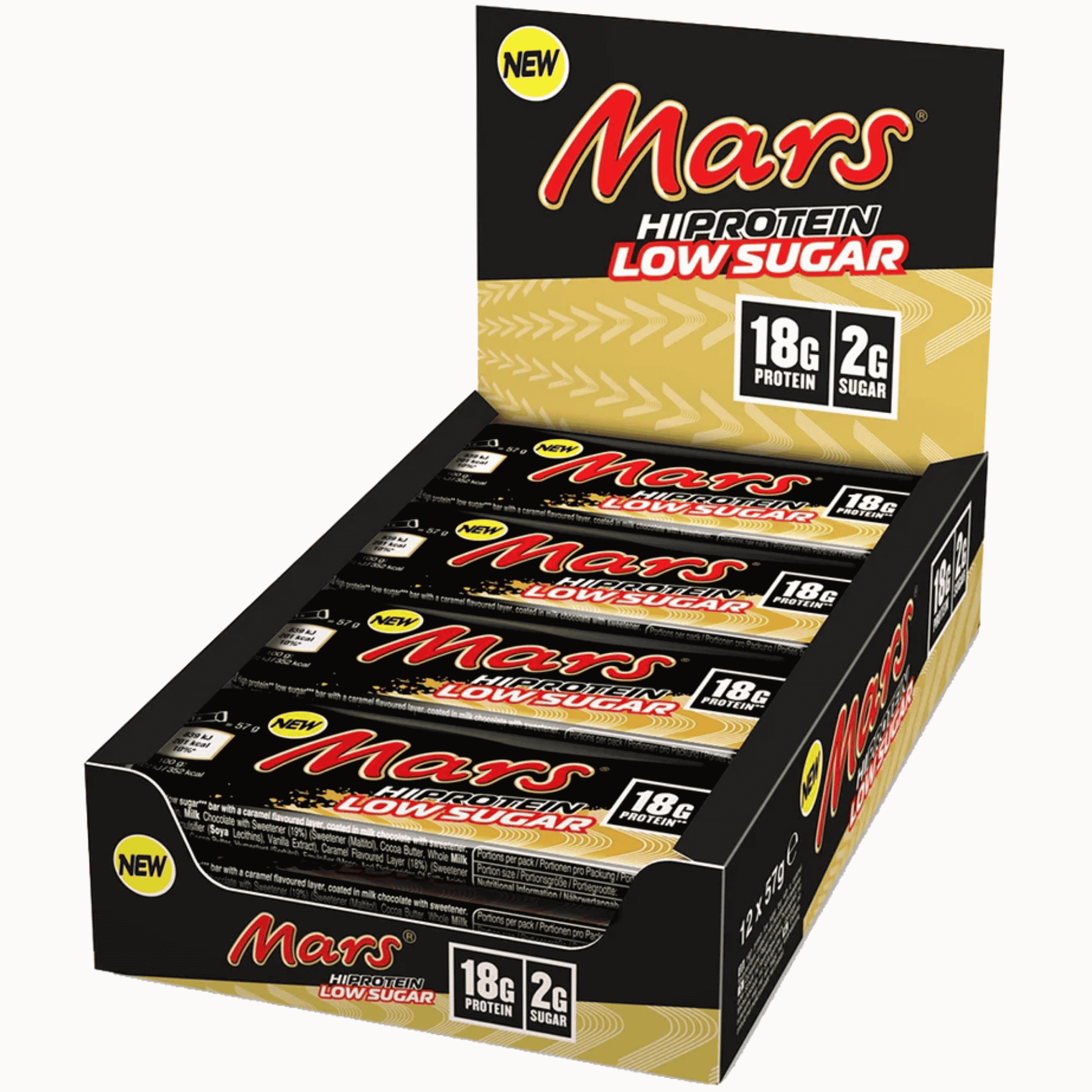 Mars Low Sugar High Protein Bar 12x57g