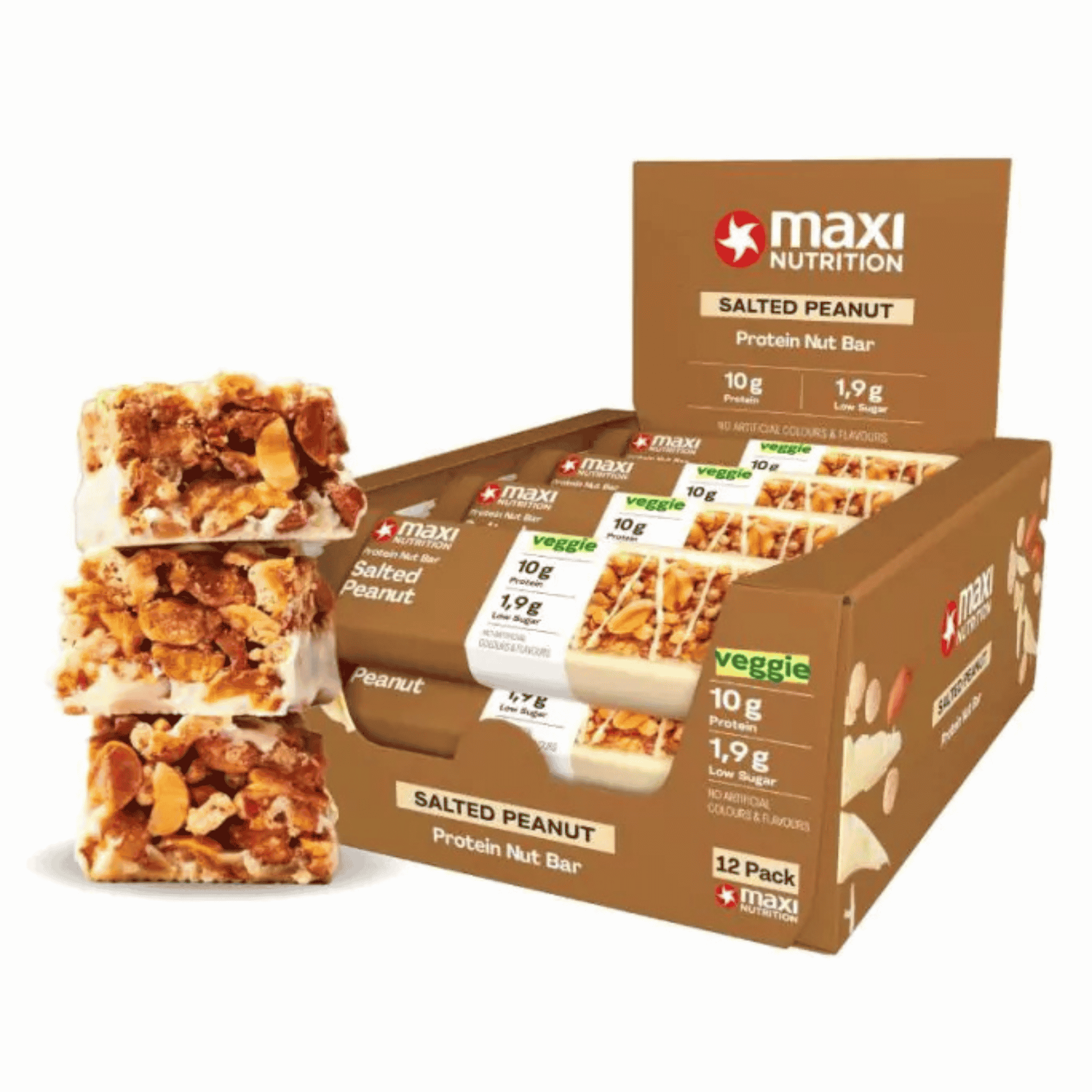 MaxiNutrition Protein Nut Bar 12 x 46 g