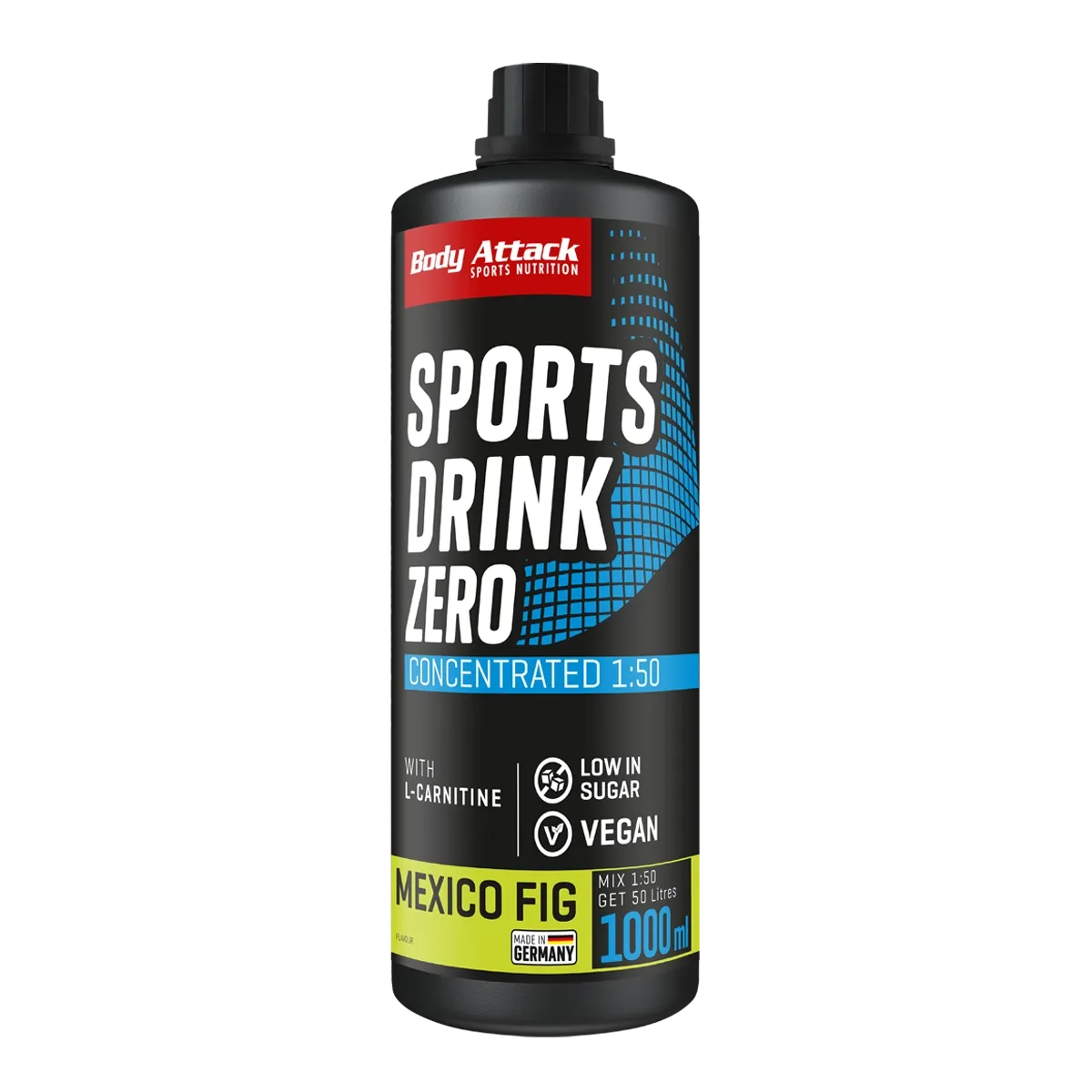 Body Attack Sports Drink Zero 1000 ml