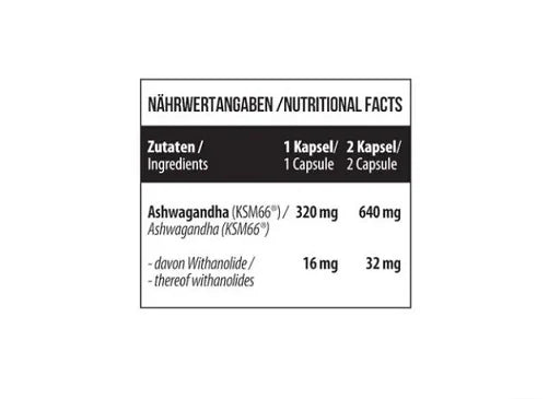 MST - Ashwagandha KSM-66® - 120 Caps