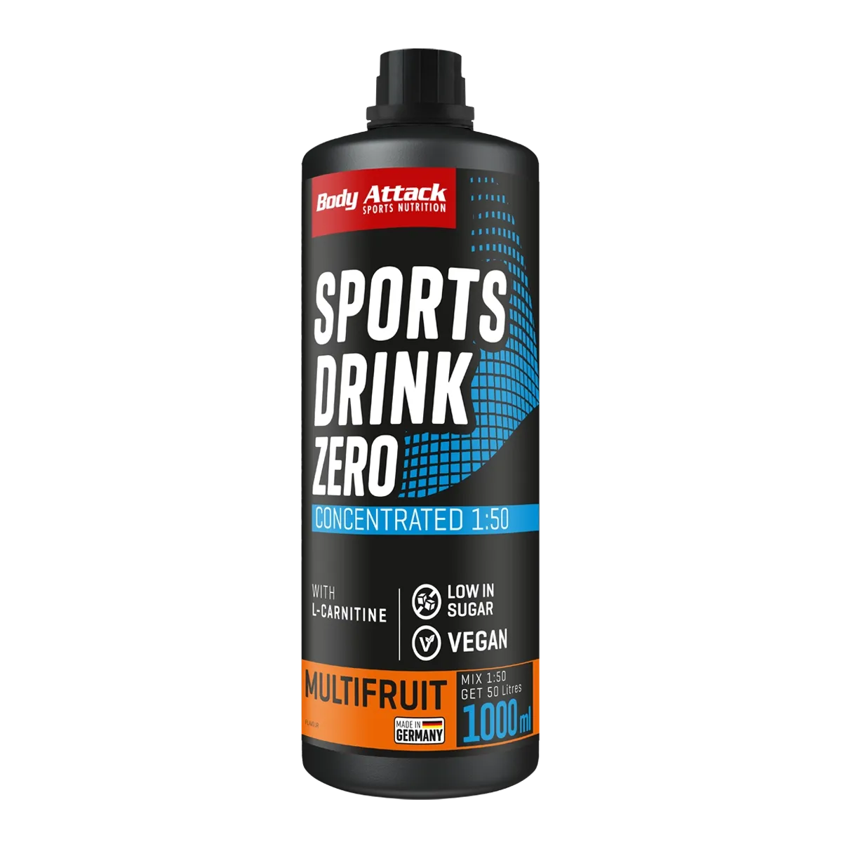 Body Attack Sports Drink Zero 1000 ml