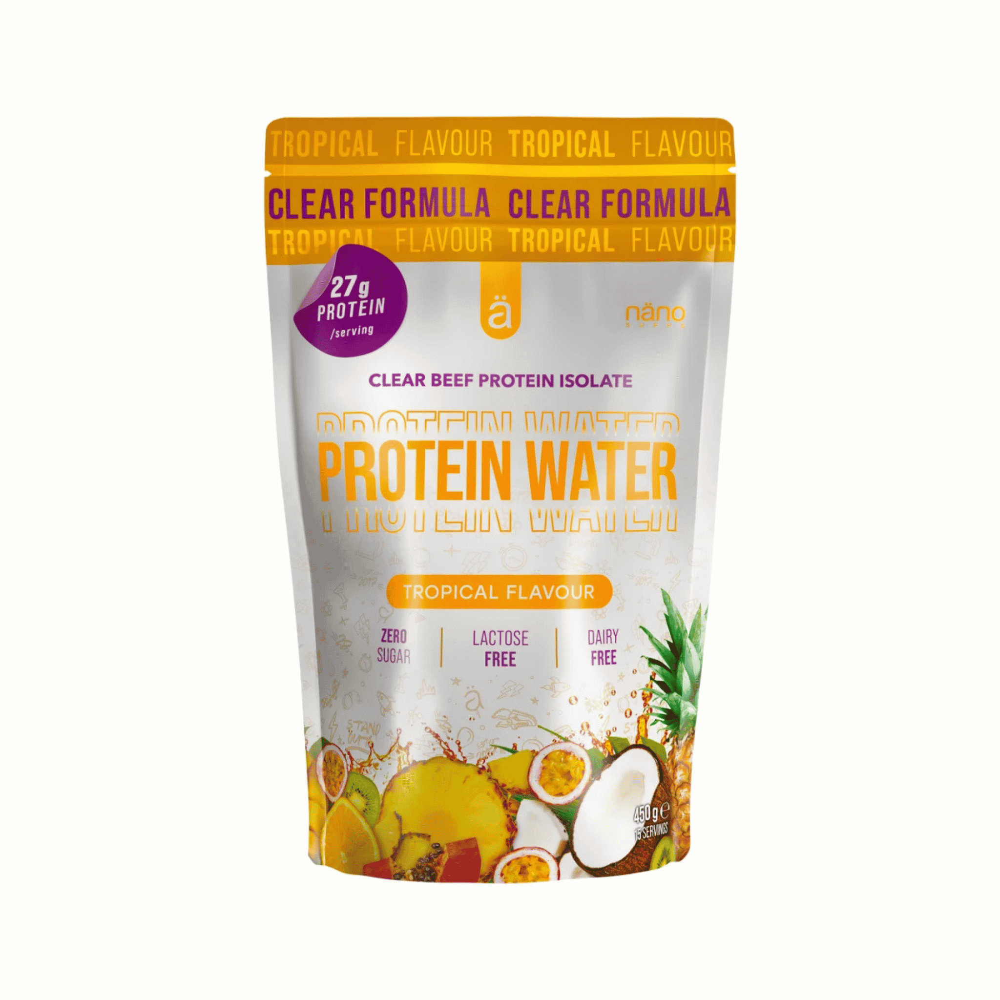 Nanosupps Protein Water Clear Beef Isolate 450g