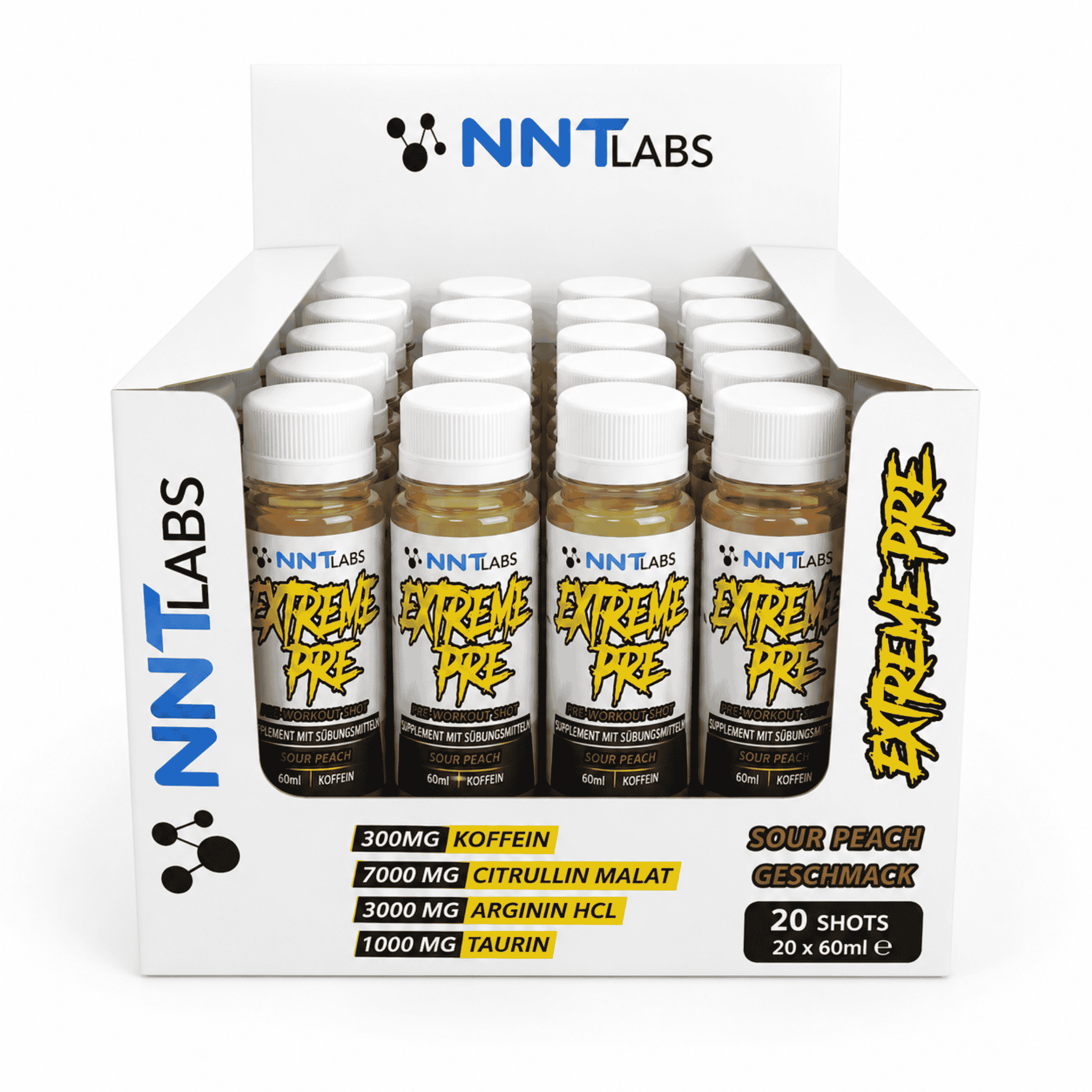 NNT Extreme Pre-Workout Shot 20x60ml