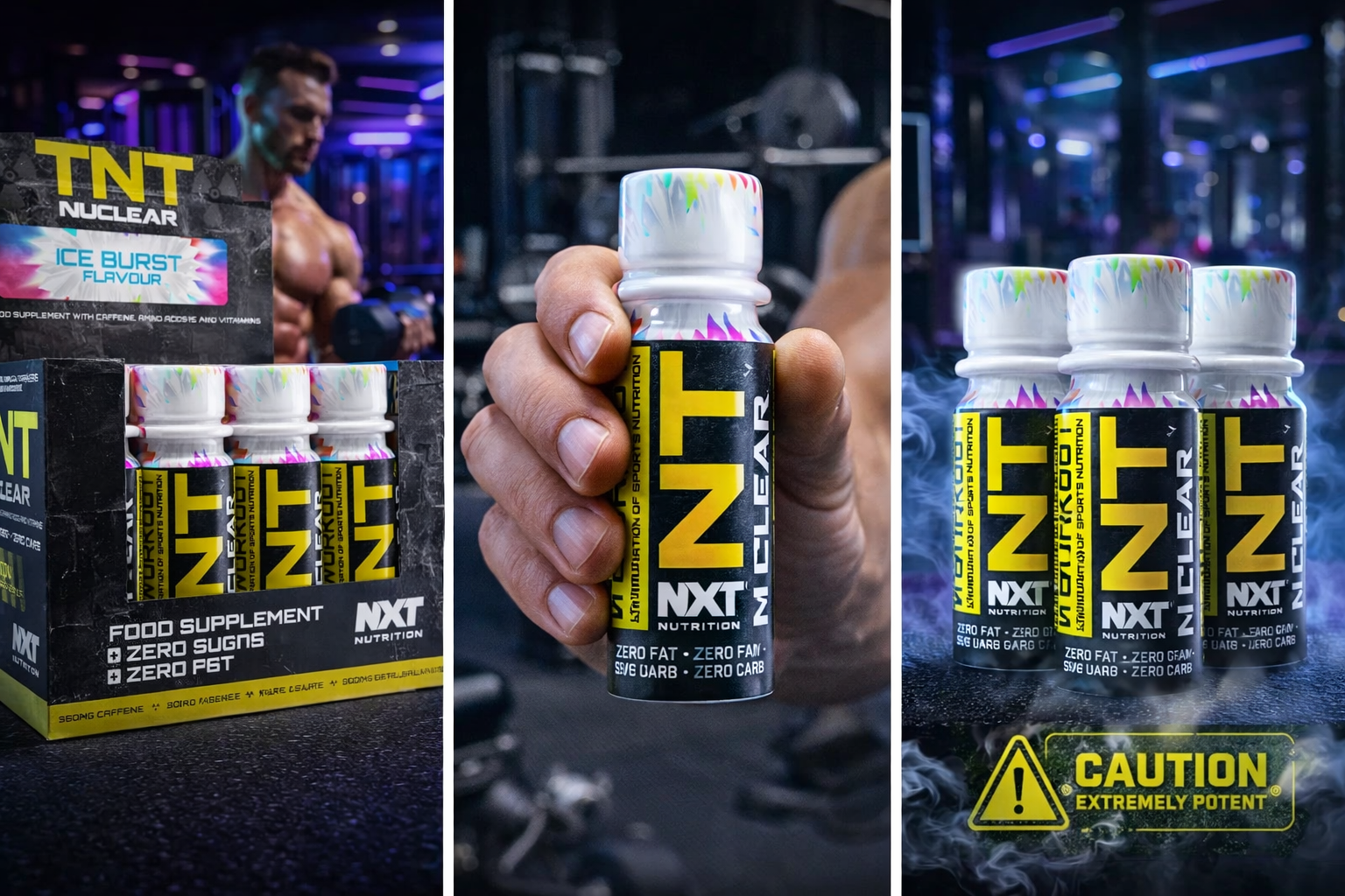 NXT Nutrition TNT Nuclear Shots 12x60ml
