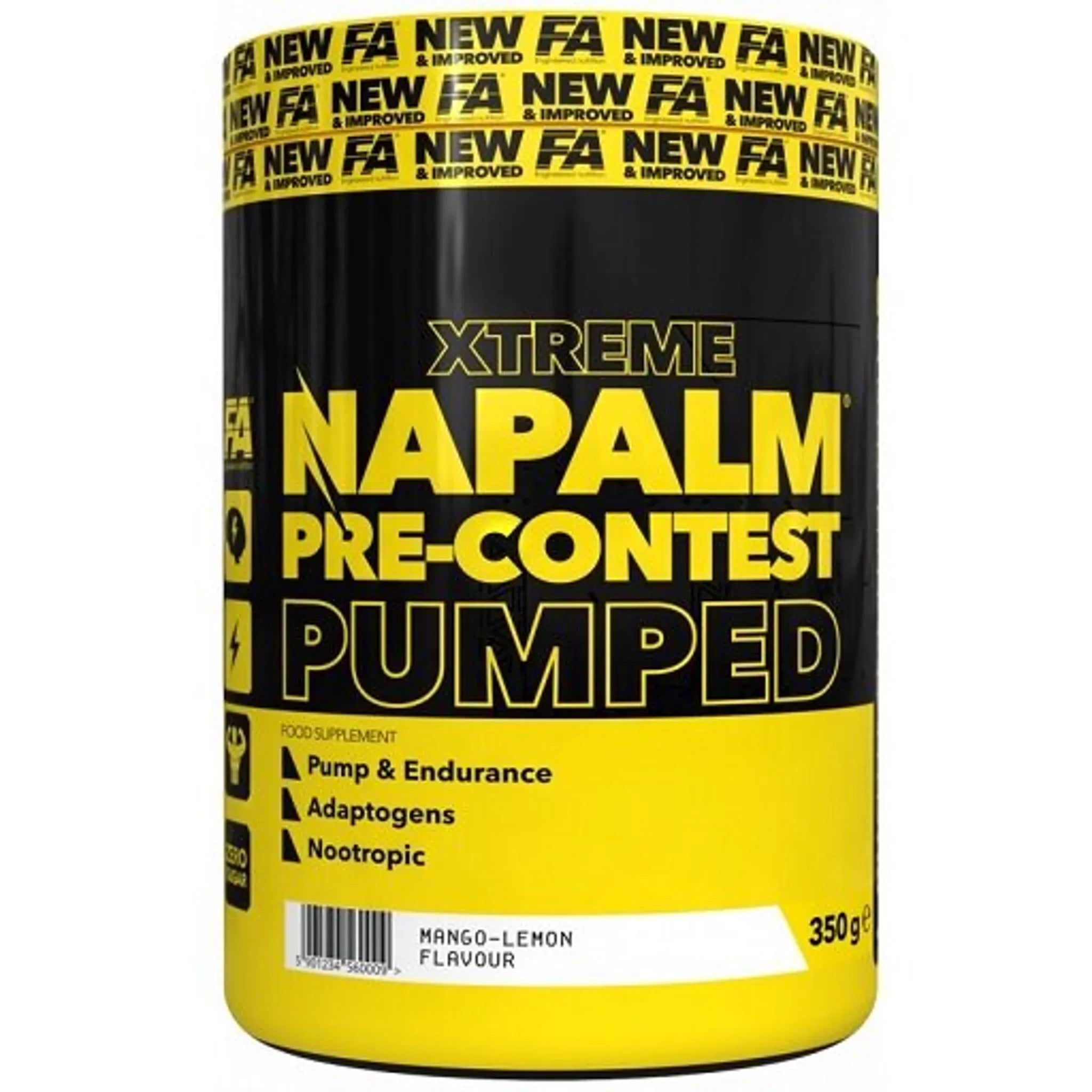 FA Nutrition Napalm PreContest Pumped PROBEN 10x17,5g MIX
