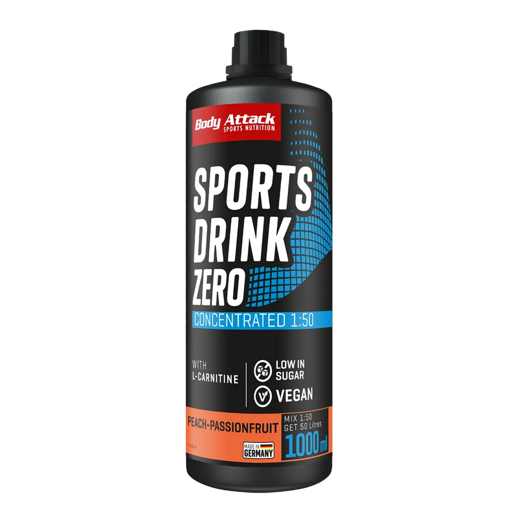 Body Attack Sports Drink Zero 1000 ml