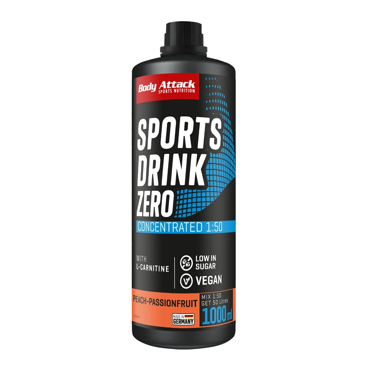 Body Attack Sports Drink Zero 1000 ml