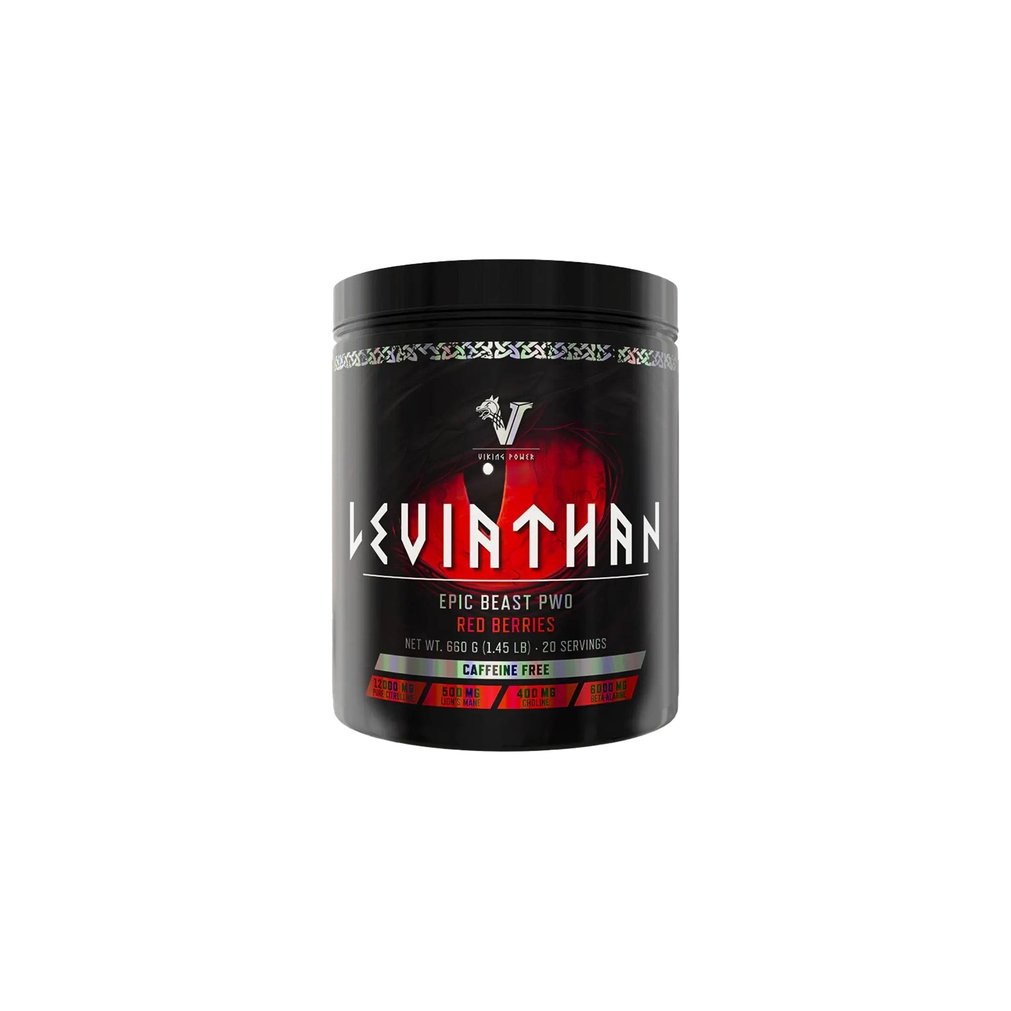 Viking Power - Leviathan Hardcore - Caffeine Free - 660 g