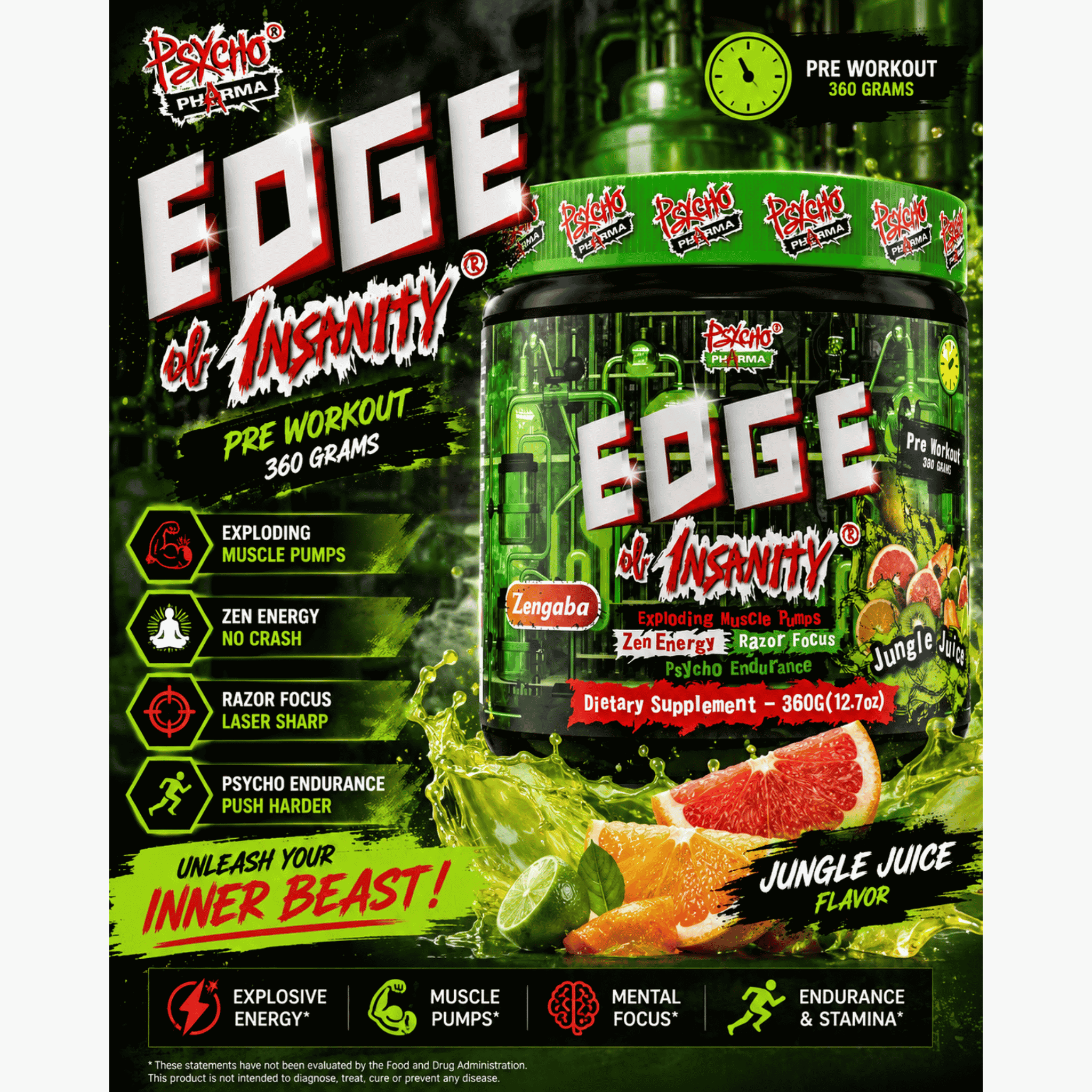 Psycho Pharma Edge of Insanity 310g
