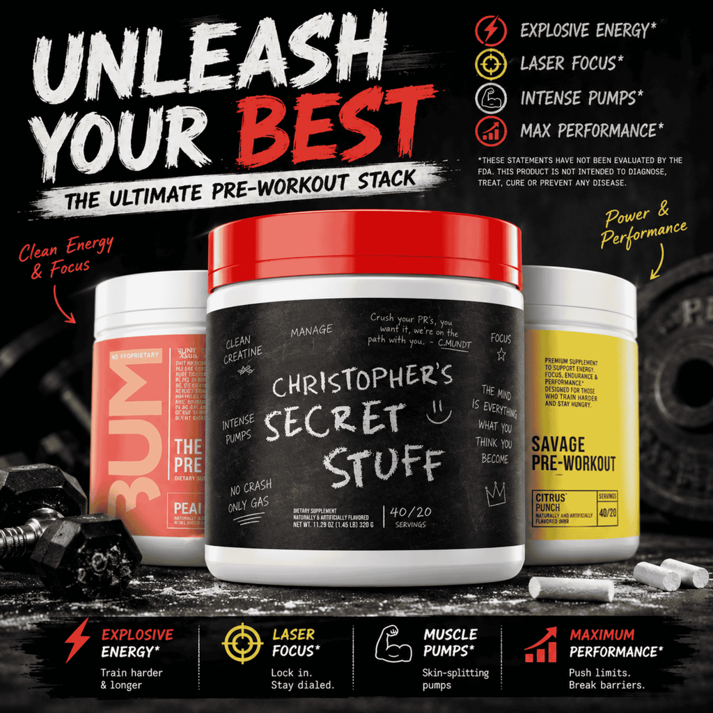 RAW Nutrition CBUM Thavage Pre-Workout 520g
