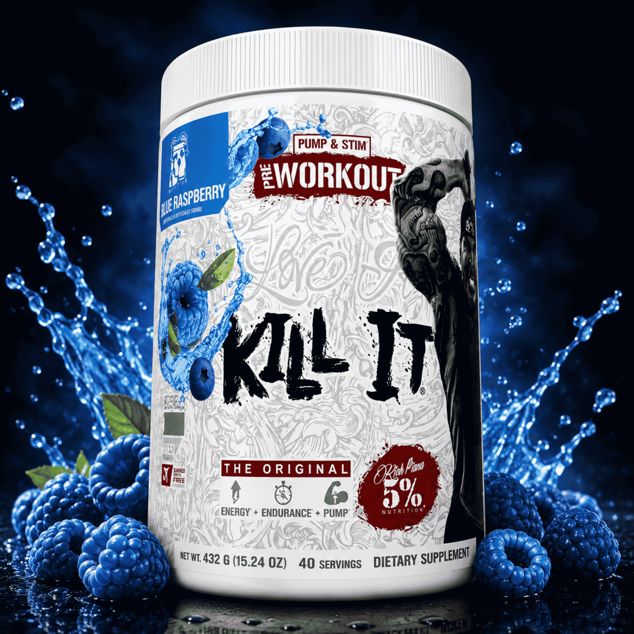Rich Piana 5% Nutrition Kill It 400g
