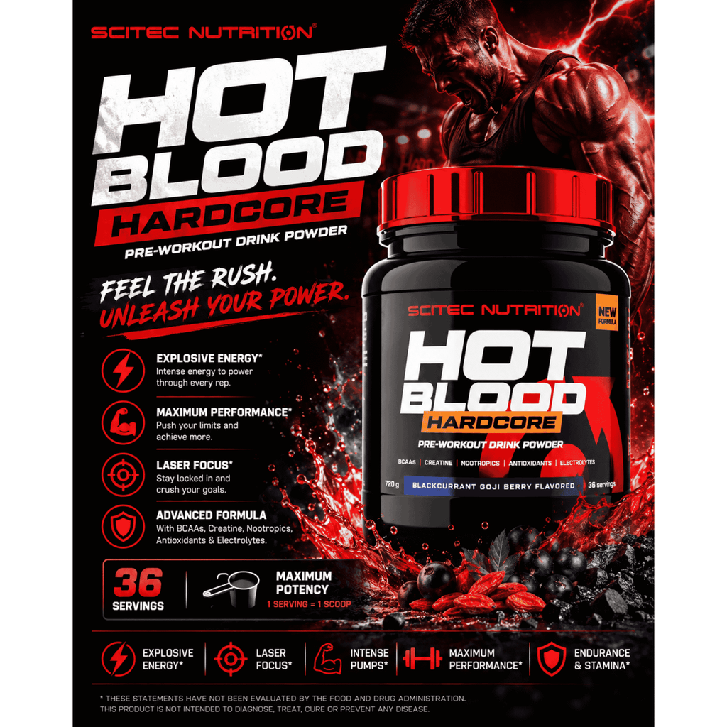 Scitec Hot Blood Hardcore 700g