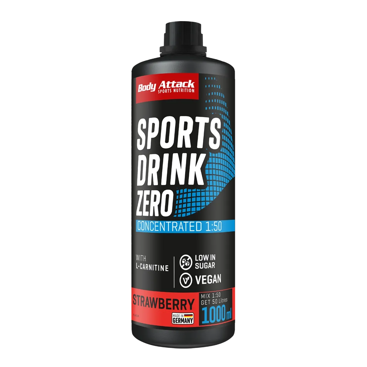 Body Attack Sports Drink Zero 1000 ml
