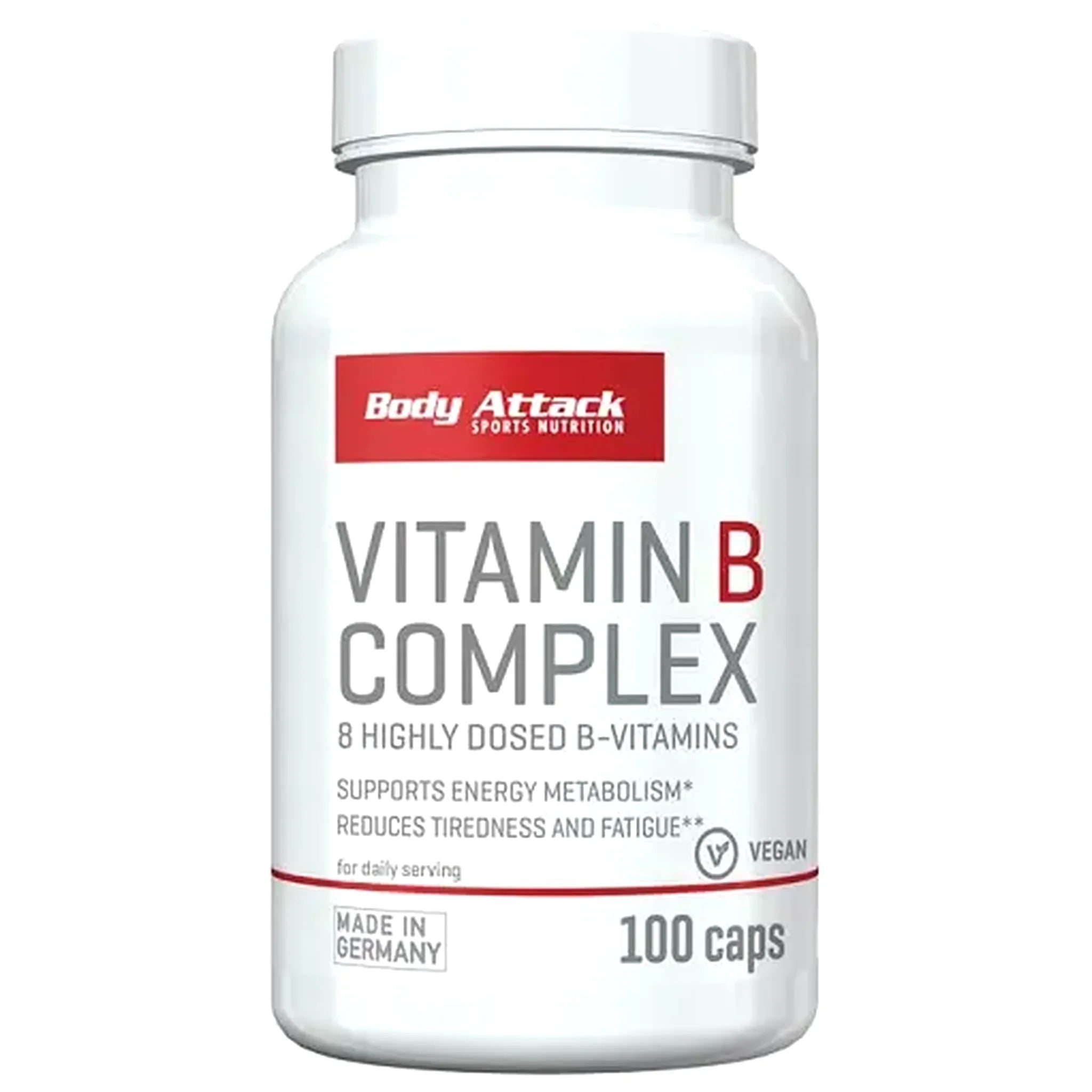 Body Attack Vitamin B-Complex 100 Kapsel