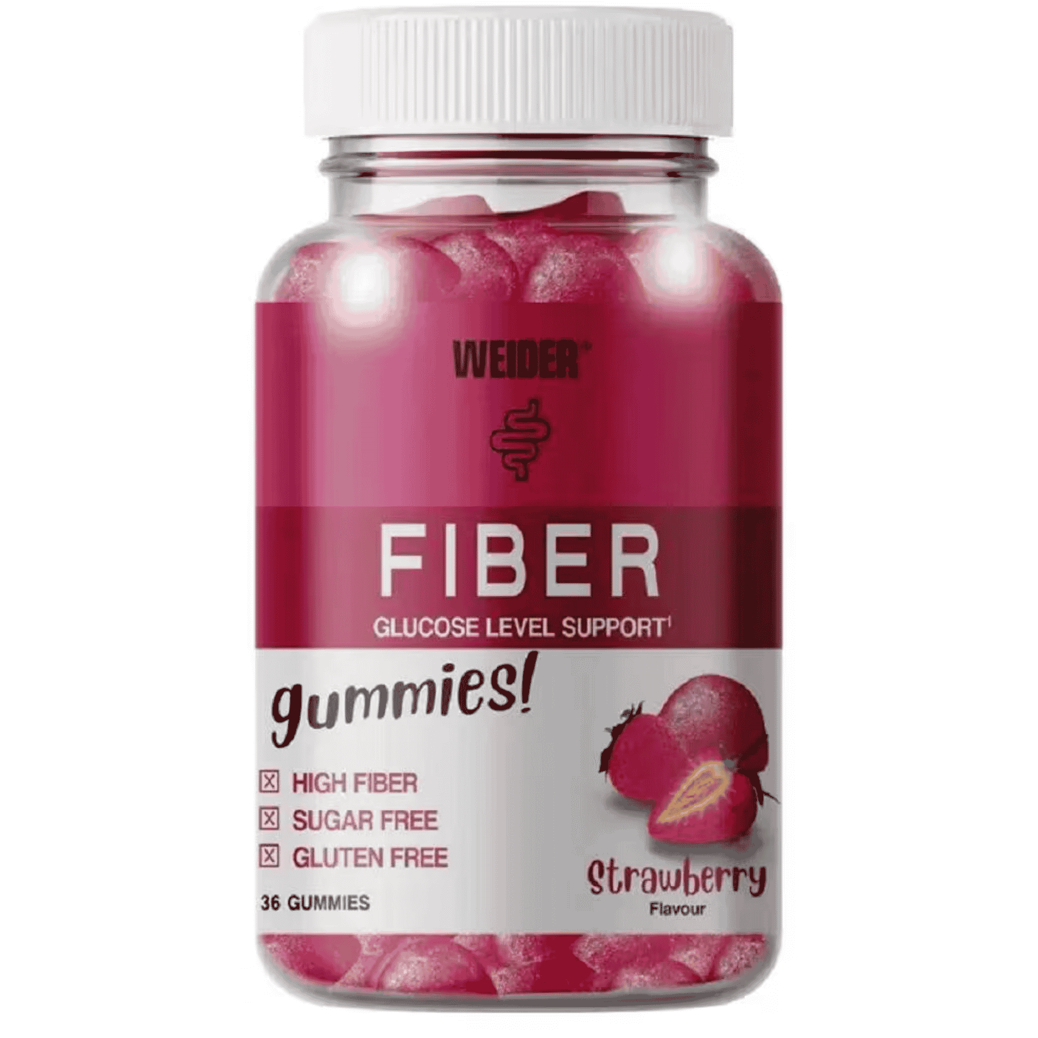 Weider Fiber Gummies 36 Gummies